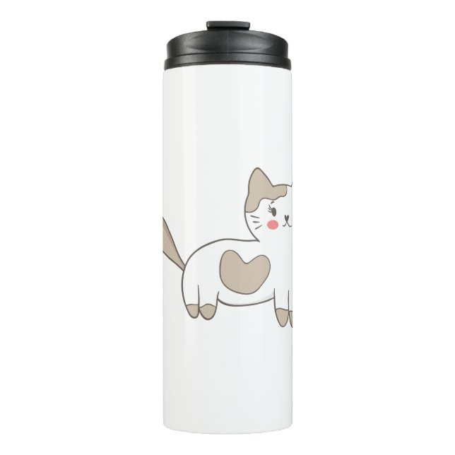 Hübsch Kitty Thermosbecher (Vorderseite)