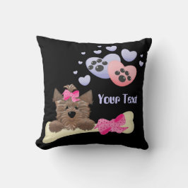 Hübsch-Knochen-Amerikaner-MoJo-Pillow Kissen