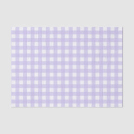Hübsch Lavender Gingham Prüfmuster Seidenpapier