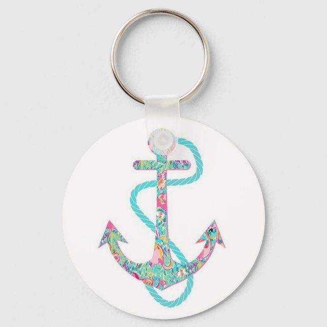 Hübsch Little Boho Anchor Schlüsselanhänger (Vorderseite)