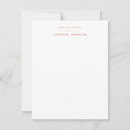 Hübsch Little Bows Personal Stationery Mitteilungskarte