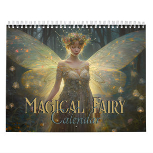 Hübsch Magische Fee Fantasy Women 2024 Kalender