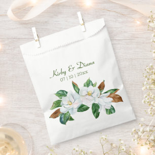 Hübsch Magnolia Bouquet Wedding Geschenktütchen