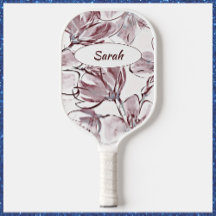 Hübsch Mauve Floral Watercolor