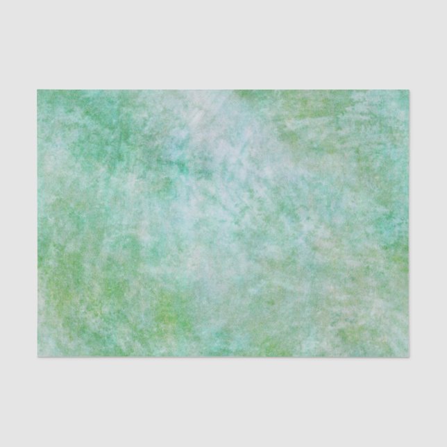 Hübsch Minze Grüne Wasserfarbe Einfache Moderne Seidenpapier (Vorderseite)