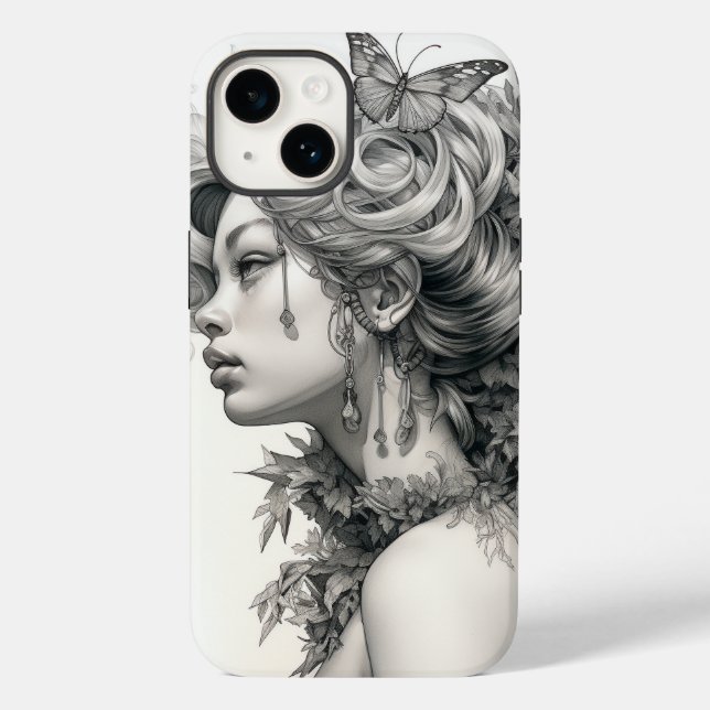 Hübsch Modern Perfekte Valentingeschenk Case-Mate iPhone 14 Hülle (Rückseite)