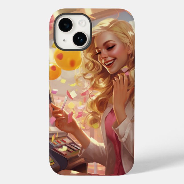 Hübsch Modernes Geschenk Case-Mate iPhone 14 Hülle (Rückseite)