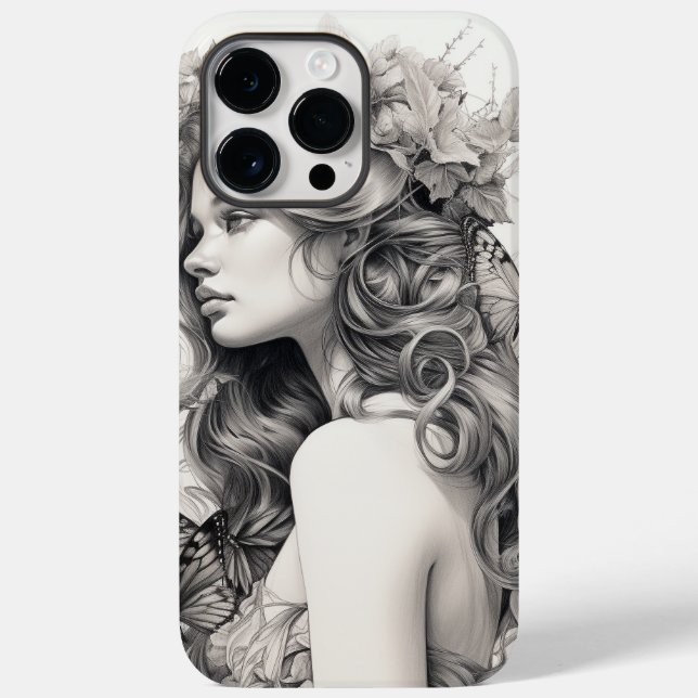 Hübsch Modernes Geschenk Case-Mate iPhone 14 Pro Max Hülle (Rückseite)