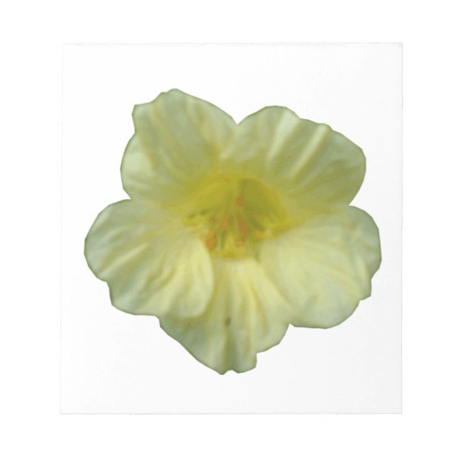 Hübsch Nasturtium Notepad Notizblock (Vorderseite)