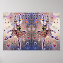 Hübsch Niedliche Lila Tänzerin Poster