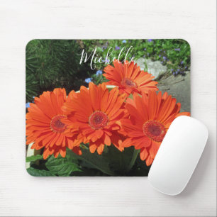 Hübsch Orange Daisy Fotografie Mousepad