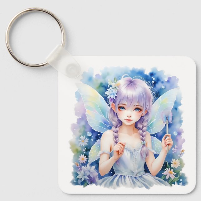 Hübsch Pastel Fairy Schlüsselanhänger (Vorderseite)