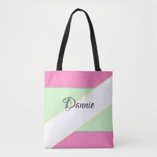 Hübsch Pastel Girl Spring Custom Tasche