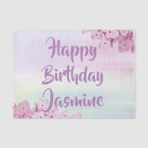 Hübsch Pastel Pink Hydrangea Wasserfarbe