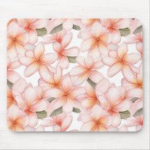 Hübsch Pastell Pink Plumeria Frangipani Floral