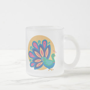 Hübsch Peacock One Mattglastasse