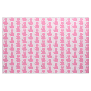 Hübsch Pink Baby Girl Cat Stoff
