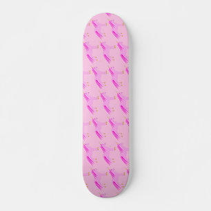 Hübsch Pink Baby Girl Unicorn Gemustert Skateboard