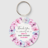 Hübsch Pink Blumenstrauß Dankeschön Kinderdusche