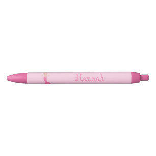 Hübsch Pink Fantasy Mermaid Individuelle Name Kugelschreiber