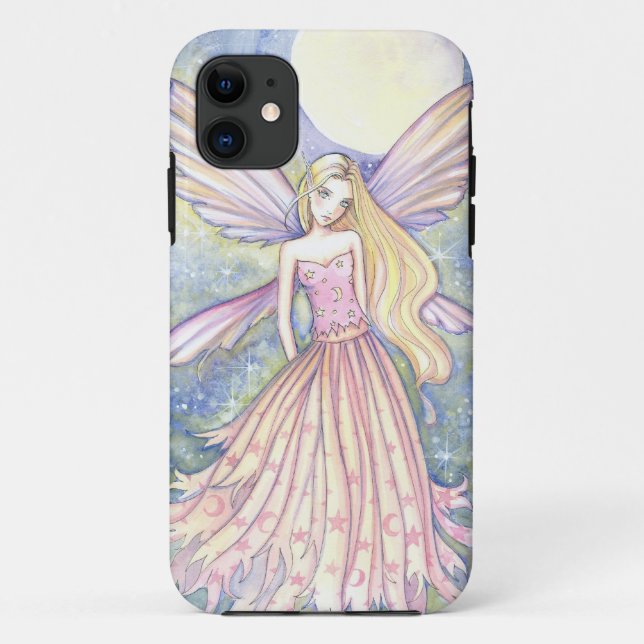 Hübsch Pink Girly Fairy Fantasy ArtPad Mini Case (Rückseite)