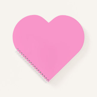 HÜBSCH PINK HEART NOTEBOOK NOTIZBUCH