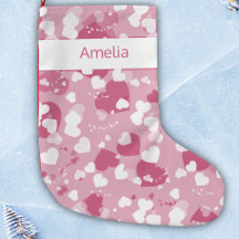 Hübsch Pink Liebe Herz Personalisiert