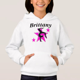 HÜBSCH PINK PERSONALISIERT GYMNASTICS HOODIE