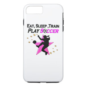 HÜBSCH PINK PLAYER SOCCER DESIGN Case-Mate iPhone HÜLLE