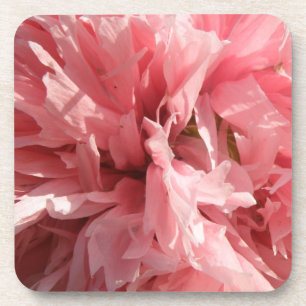 Hübsch Pink Poppy Cork Untersetzer