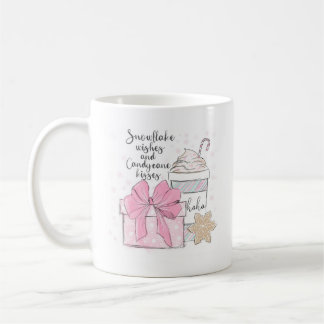 Hübsch Pink Weihnachten Tasse