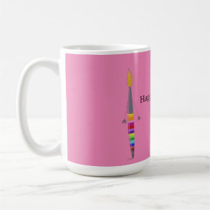 Hübsch Polly Paintbrush Illustration Kind Geburtst Kaffeetasse