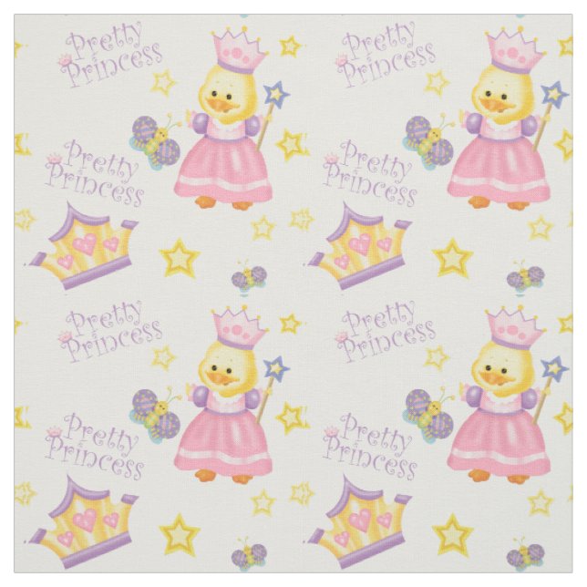 Hübsch Princess Duckling Stoff (Muster)