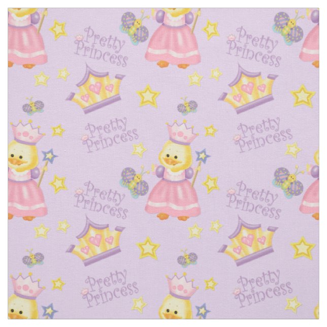 Hübsch Princess Duckling Stoff (Muster)