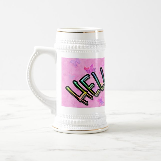 Hübsch Rainbow Bierglas (Links)