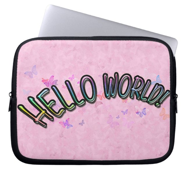 Hübsch Rainbow Laptopschutzhülle (Vorderseite)