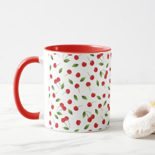 Hübsch Red Cherry Tasse