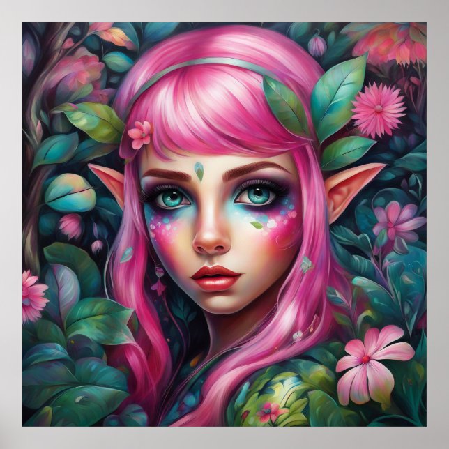 Hübsch, rosa 2 Elf Poster (Vorne)