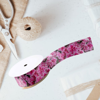 Hübsch rosa Azaleen Satinband