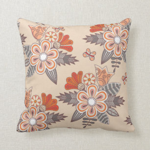 Hübsch rosa Blume Blumendekor Kissen