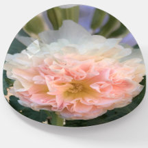 Hübsch rosa Blume Glas Papergewichtsgeschenk für s
