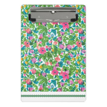 Hübsch rosa Blumenmuster Grün Blätter Moderne