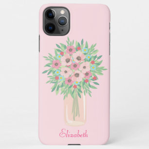 Hübsch rosa Blüte iPhone 11Pro Max Hülle