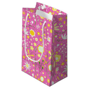Hübsch rosa Botanische Wildblume Kleine Geschenktüte
