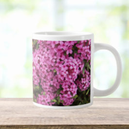 Hübsch rosa Daphne Jumbo-Tasse