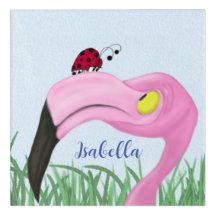 Hübsch rosa Flamingo Akrylus Print