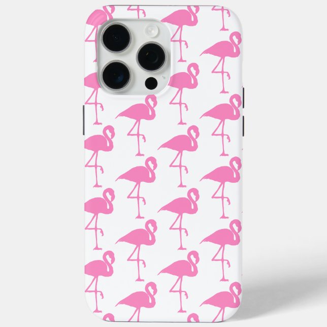 Hübsch rosa Flamingo Case-Mate iPhone Hülle (Rückseite)