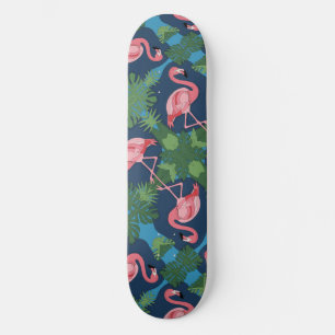 Hübsch rosa Flamingo Skateboard