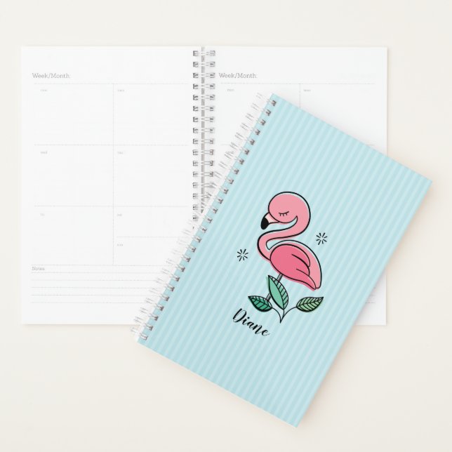 Hübsch rosa Flamingos Planer (Anzeige)