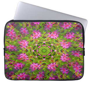 Hübsch rosa Phlox wirl... Laptopschutzhülle